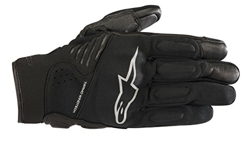 Alpinestars Guantes de Moto Stella Faster Gloves Black Black, Negro/Negro, S