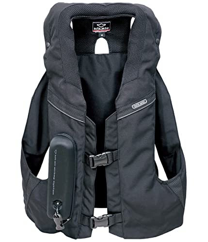 para Moto Chaleco Airbag HIT-AIR MLV2-C Negro (Talla M: Desde 1,60 a 1,85m altura)
