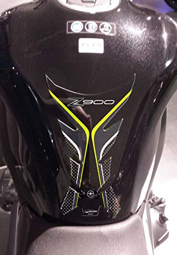 labelbike - Pegatinas 3D de Proteccion del Depósito para motocicletas compatibles con Kawasaki Z900