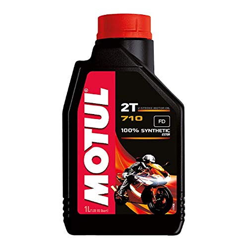 1 litro Motul 710 2T 100% sintético aceite lubricante mezcla Vespa 2 tiempos