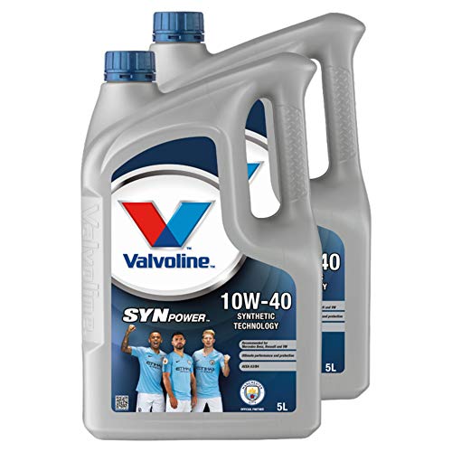 Valvoline 2 x Aceite de motor aceite motor motor gasolina diésel Synpower 10W-40 5L
