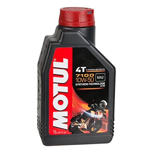 MOTUL - Aceite para motor 7100 4T 10W50 , 100% sintético.