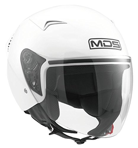 AGV Helmets Casco Jet G240 MDS E2205 Solid, color Blanco, talla L