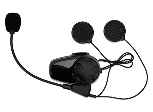 Sena SMH10 Auricular Bluetooth e intercomunicador para Motos para Bell mag-9 Cascos, Micrófono Universal, Paquete Doble