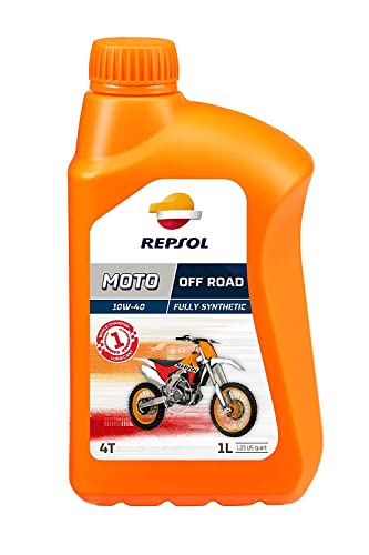 REPSOL Moto Off Road 4T 10W-40 Aceite De Motor Para Moto, 1L
