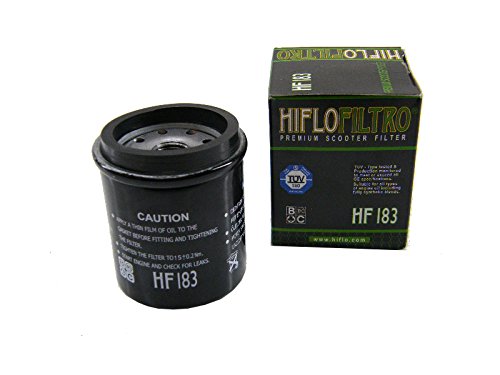 Filtro de aceite Hiflo HF183 para Adiva, Aprilia, Benelli, Derbi, Gilera, Italjet, Malaguti y Vespa