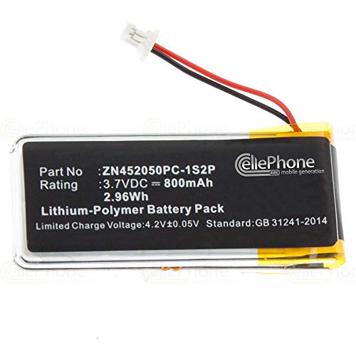 cellePhone batería Li-Polymer para Cardo Scala Rider G4 G9 G9x - Schuberth C3 (reemplazado ZN452050PC-1S2P)