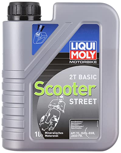 Liqui Moly 1619 - Aceite de motor, 2T, Basic Scooter Calle, Booklet, 1 l