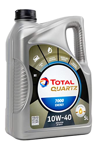 Total Aceite Lubricante de Motor Quartz 7000 Energy 10W-40 5 litros