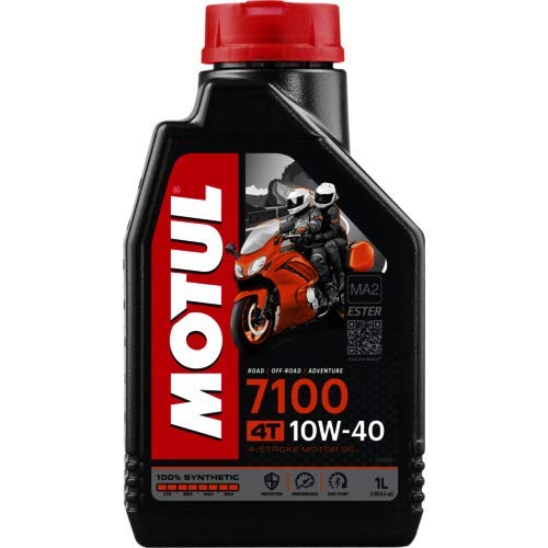 Motul Aceite para moto 7100 10W-40 4 tiempos sintético 1 litro - 104091 (2)
