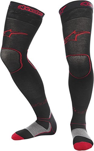 Alpinestars Long Tech MX socks - Large/X-Large/Red/Black