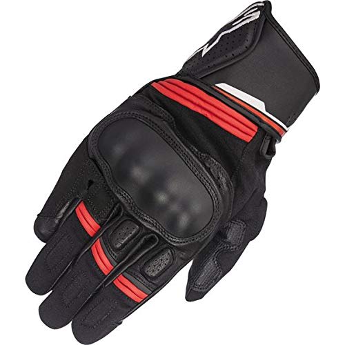 Black/Red Sz XXL Alpinestars Booster Leather Motorcycle Glove
