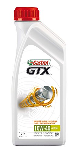 Castrol GTX 10W-40 A3/B4 Aceite de Motor 1L