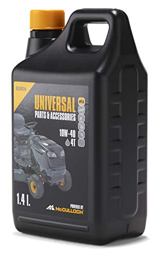 Universal 10W/40-1,4L Aceite 4 Tiempos 10W/40, para protección contra el desgaste, alto efecto lubricante, limpieza óptima del motor, Standard, 1,4L