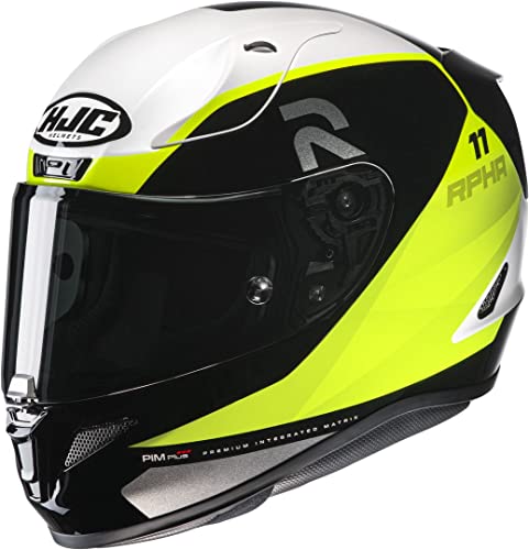 Hjc Helmet RPHA11 Texen Black/Yellow/White