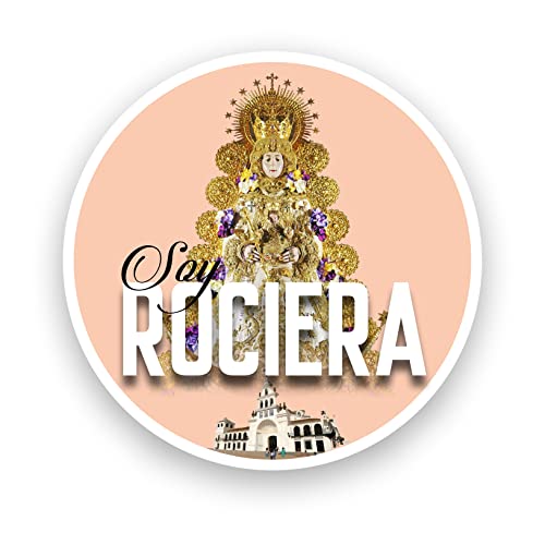 Pegatina Soy Rociero - Virgen del Rocío (Soy Rociera)