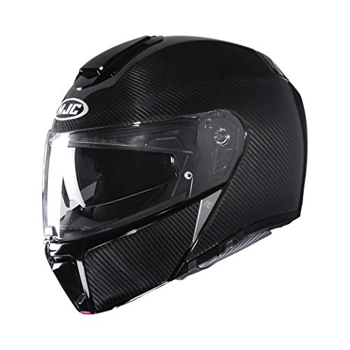 HJC Helmets 14653009 R-PHA-90S CARBON BLACK L