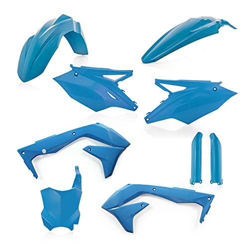 Full kit Plásticos kaw kxf 450 2018 USA Azul