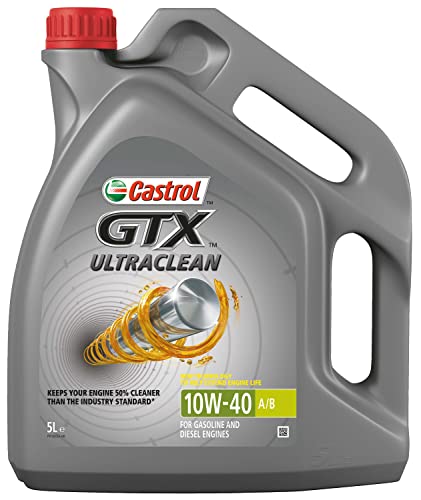 Castrol GTX Ultraclean 10W-40 A/B Aceite de Motor 5L
