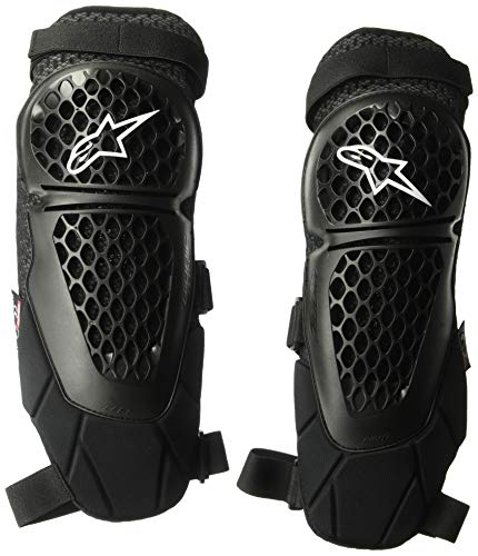 Alpinestars Bionic Plus Protectores de rodilla/Shin (Black,S/M)