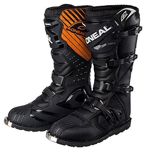 O 'Neal Rider Boot MX 0329-1 - Botas motocross Enduro, color negro