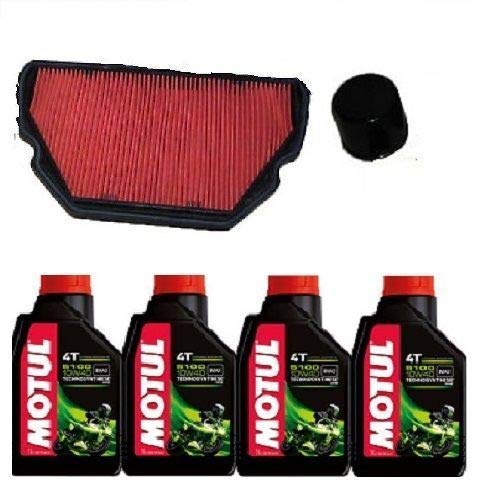 MGM Kit revisión Honda CBR 600 F 1999 2000 aceite Motul 5100 10W40 filtro aceite AR