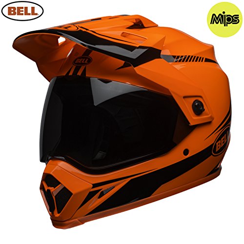 Bell Helmets BH 7092705 Bell MX-9 Adventure MIPS-Linterna (Talla, Color, Hombre, Antorcha Naranja/Negro XS