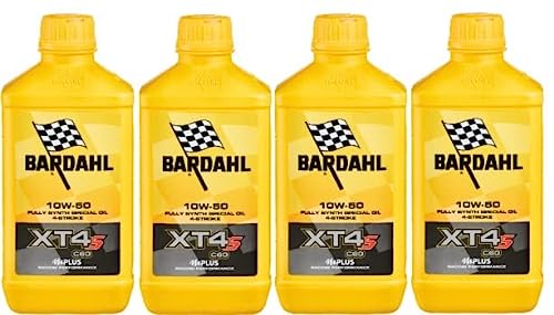 Bardahl XT4-S C60 10W50 - Aceite para moto sintético Racing XT4S