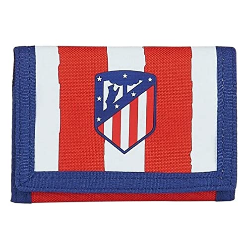 Safta Atlético Madrid, Accesorio De Viaje Billetera Unisex Niños, Rojo/blanco/azul, 125xx95 Mm