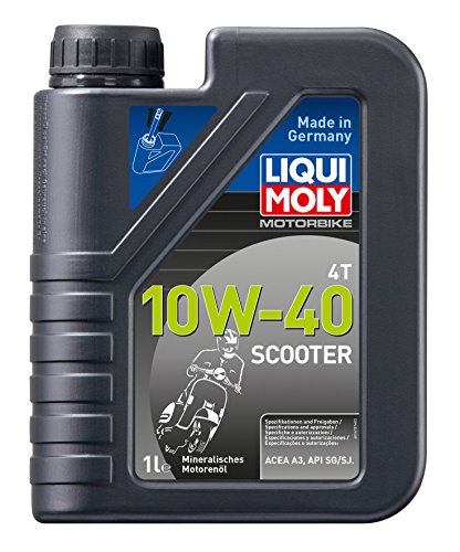Liqui Moly 1618 - Aceite de motor, 4T, 10W-40, Scooter, Booklet, 1 l