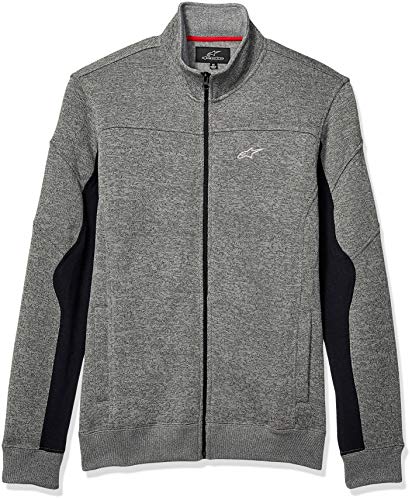 Alpinestar Lux Sweater Fleece Lana técnica mezclada Materiales elásticos, Hombre, Charcoal/Grey, S
