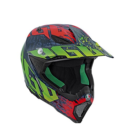 AGV Helmets Casco integral Carbon 8 E2205, Multicolor (Nohander), talla XXS