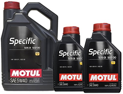 MOTUL Specific 505.01 502.00 5W-40 7 litros (1x5 lts + 2x1 lt)