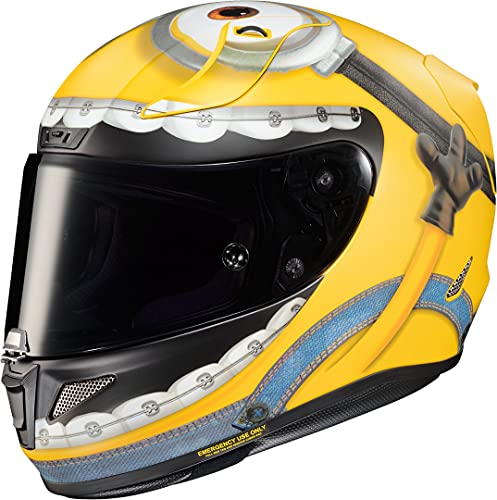 HJC Helmets Casco integral de moto RPHA11 OTTO MINIONS, L, Amarillo