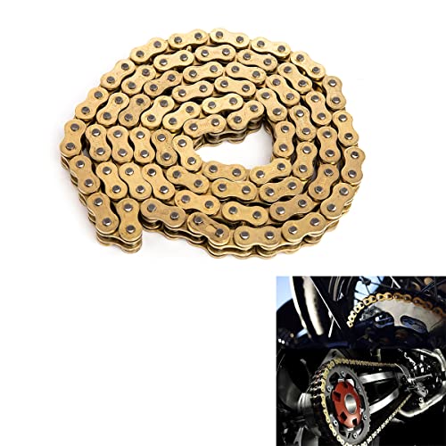 Cadena de motocicleta cadena de sello de aceite DID O Ring 520 525 530 cadenas 120 enlaces para ATV Quad MX Enduro Motard, cadena de conducción de carreras (520HV-120L)