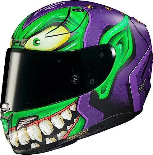 HJC, Casco integral moto RPHA11 Green Goblin Marvel, S