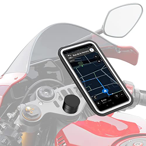 Shapeheart Soporte Móvil Magnético para Semi manillares de moto, Talla XL, para Teléfono hasta 16.5 cm