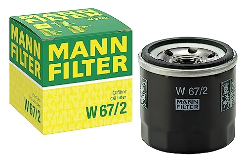 MANN-FILTER W 67/2 Filtro de aceite – Para automóviles y vehículos de utilidad