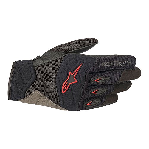 Alpinestars Men's Shore Black/Red Gloves,